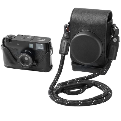 Smallrig Zestaw skórzanego etui do FUJIFILM X half, czarny [5219]