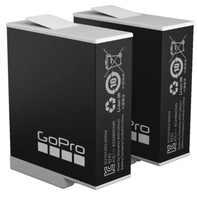 GoPro 2x Bateria Enduro do HERO / 10 / 11 / 12 Black