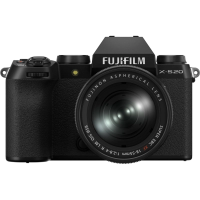 FujiFilm X-S20 + XF 18-55 mm f/2.8-4 czarny 