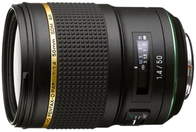 Pentax 50 mm f/1.4 SDM AW HD DFA