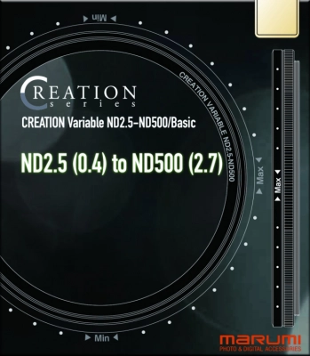 Marumi ND2.5-500 Variable Creation 58 mm 