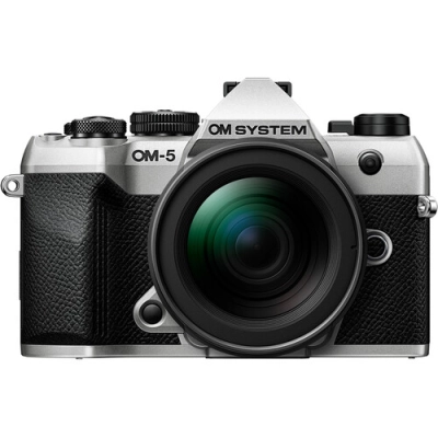 OM System OM-5 II body srebrny OM System 12-45 mm