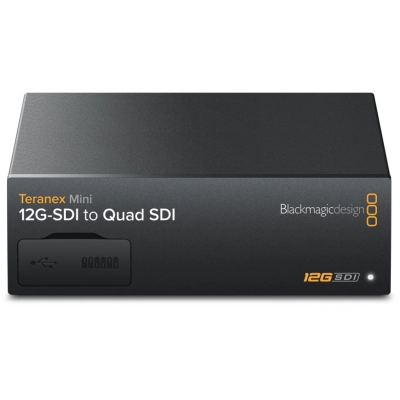 Blackmagic Teranex Mini 12G-SDI to Quad SDI