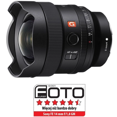 Sony FE 14 mm f/1.8 GM (SEL14F18GM.SYX)