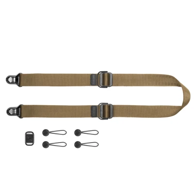 Peak Design Pasek na szyję lub ramię SLIDE LITE v3 coyote do lekkich aparatów