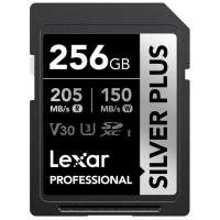 Karta pamięci Lexar Pro SILVER Plus 256GB 1066x UHS-I/U3/A2/4K R205/W150 V30