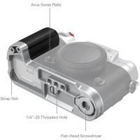 Smallrig Silicone L-Shape Grip do FUJIFILM X-T50 Silver