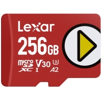 Karta pamięci Lexar microSDXC PLAY UHS-I/A2/U3 R205/W140 V30 256GB