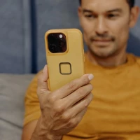 Peak Design Mobile Everyday Fabric Case etui do iPhone 15 Pro v2 żółte