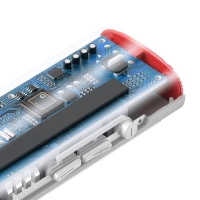 Baseus Odbiornik Bluetooth 5.0  BA03, dźwięk 3D, NFC, aptX (biały)