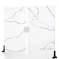 Tło plastikowe V-Flat World Duo Boards Carrara Blue/Calacatta Gold - XL