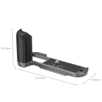 Smallrig Silicone L-Shape Grip do FUJIFILM X-T50 Charcoal Silver