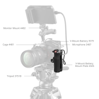 Smallrig Boczny uchwyt z wyzwalaczem Rec (śruby 1/4-20 cala)