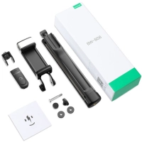 BlitzWolf Selfie stick statyw BW-BS8 3w1 z lampą błyskową