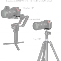 Smallrig Płytka dolna Smallrig Mount Plate do Sony A7C II / A7CR (czarna) [4438]