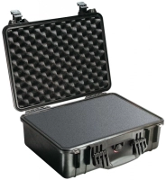 Peli ™1520 skrzynia z gąbką / czarna