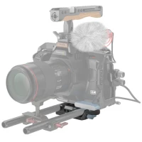 Smallrig Universal LWS Baseplate w/ Dual 15mm Rod Clamp [3357]