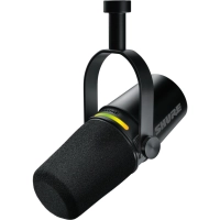 Shure Mikrofon dynamiczny MV7+ K lektorski / wokalny ze złączem  XLR/ USB-C (czarny)