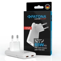 Patona Flat GaN 65W PD3.0 biała