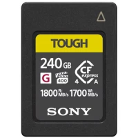 Karta pamięci Sony CF Express 240GB typu A TOUGH 1800MB/s (odczyt) i 1700 MB/s (zapis), VPG400