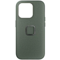 Peak Design Mobile Everyday Fabric Case etui do iPhone 15 Pro v2 szarozielone