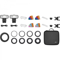 Lampa pierścieniowa Godox MF-12 K2 Two Light Kit makro