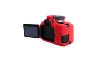 Zbroja EasyCover osłona gumowa dla Canon 650D/700D/T4i/T5i czerwona