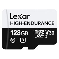 Karta pamięci Lexar microSDXC High-Endurance UHS-I/U3/10 R100/W45 V30 128GB