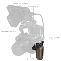 Smallrig Drewniany uchwyt boczny ze śrubą 1/4 cala-20 [5237]