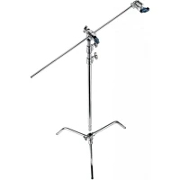 KUPO Statyw oświetleniowy CT-30MK 30 cala  Master C-Stand z odłączaną kolumną  KIT z Boom (srebrny)