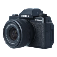 Aparat UŻYWANY FujiFilm X-T200 ciemnosrebrny + ob. XC 15-45 mm f/3.5-5.6 OIS PZ s.n. 0WL05445-0CC23578