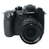Aparat UŻYWANY Panasonic Używany Lumix DC-GH5 + ob. 12-60 f/3.5-5.6 s.n. WH7FB010346/ XDFA104297