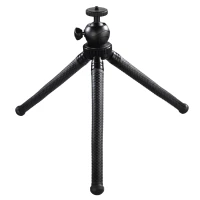 Hama statyw FlexPro 27 cm z głowicą, uchwytem na telefon i adapterem do kamer sportowych, czarny 