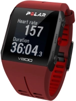 Polar  V800 HR czerwony 