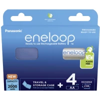 Akumulatory Panasonic AA 2000 mAh 4 szt. + pudełko