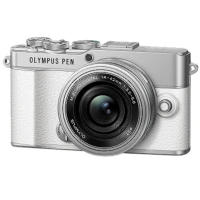 Aparat cyfrowy OM System E-P7 biały + ob. 14-42 EZ srebrny