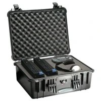 Peli ™1550 skrzynia z gąbką / czarna