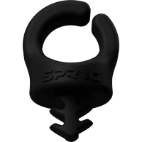 SPRIG Organizer do kabli do otworów gwintowanych 1/4 cala -20 czarny (6szt)