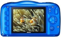 Aparat cyfrowy Nikon COOLPIX W100 niebieski + plecak