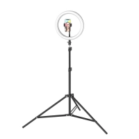 BlitzWolf Stojak / statyw biurkowy  BW-SL2 na telefon, z lampą LED