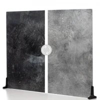 Tło plastikowe V-Flat World Duo Boards Kreda szara/kreda ciemna - XL