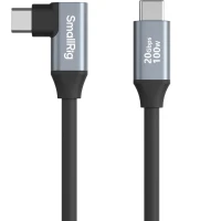 Smallrig Kabel danych USB-C (prosty) do USB-C (kątowy) 60 cm [4791]