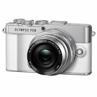 Aparat cyfrowy OM System E-P7 biały + ob. 14-42 EZ srebrny