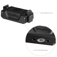 Smallrig adapter szybkozłączki dwukierunkowy z gwintem 1/4" [5779]