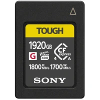 Karta pamięci Sony CF Express 1920GB typu A TOUGH 1800MB/s (odczyt) i 1700 MB/s (zapis), VPG400