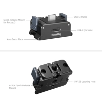 Smallrig Płytka adaptera baterii do DJI Osmo Pocket 3 [5376]