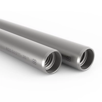 8sinn rurki aluminiowe 15cm 15MM Silver Rods 2szt