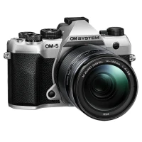 Aparat cyfrowy OM System OM-5 II body srebrny + OM System 14-150 mm