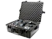Peli ™1600 skrzynia z gąbką / czarna