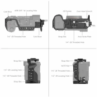 Smallrig Klatka operatorska do Sony A7C II / A7CR Cage Kit [4422]